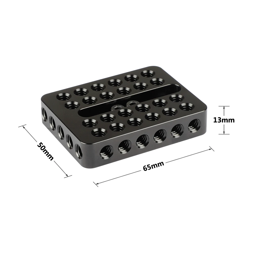 CAMVATE Top Mounting Plate For Canon 60D/70D/50D/40D/7DMarkII/5DMarkII/5DMarkIII/Nikon D7000/D7100/Sony A99/A7/A7II/GH4/GH3/GH2