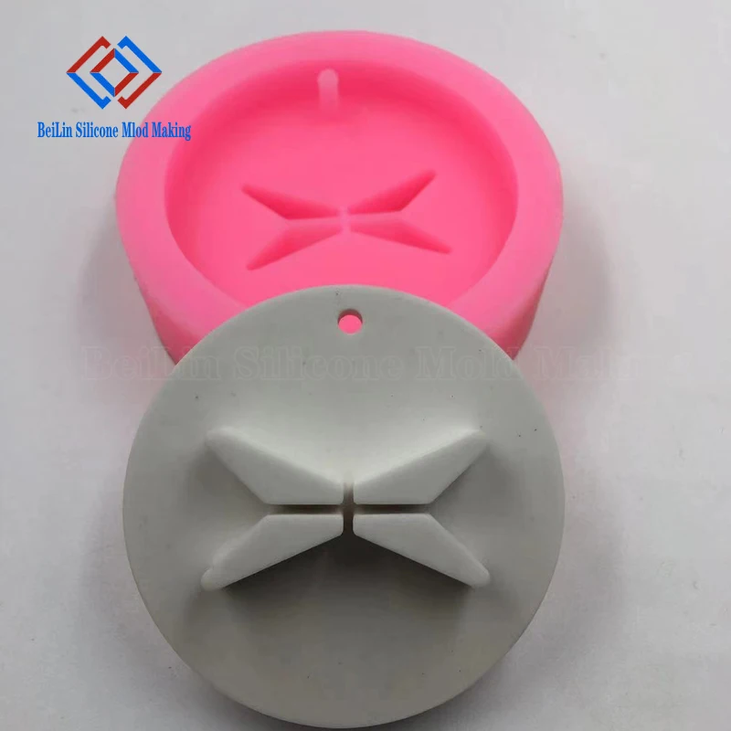 

Silicone Mold Custom LOGO Aromatherapy Plaster Have Gypsum Products Mold Customers-Made High Silicone-Material Making