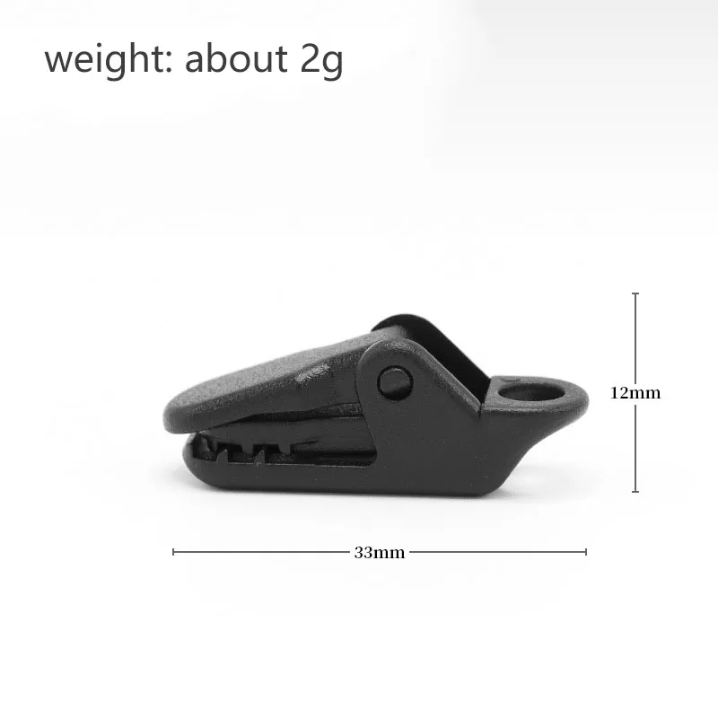 Tent Accessories Shelter Tarp Alligator Clip For Fixed Wind Proof, Awning Tent Hook Crocodile Clamp Plastic Clips