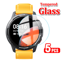 Tempered Glass Film for Xiaomi Mi Watch S1/S1 Active Smartwatch 9H Clear Scratch Resistant Screen Protector