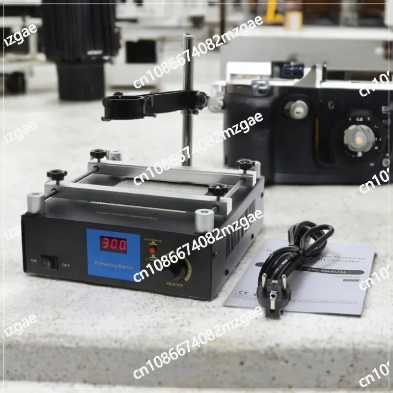 Digital Temperature Soldering 853A Infrared Preheating Station BGA Rework PCB Desoldering 220V