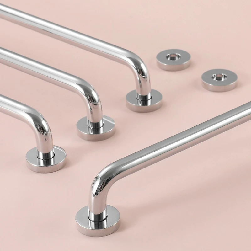 Minimalism Wardrobe Kitchen Cupboard Cloakroom Bedside Cabinet Handle Brass Bright Chrome Long Furniture Handles / Shoe Cabinets