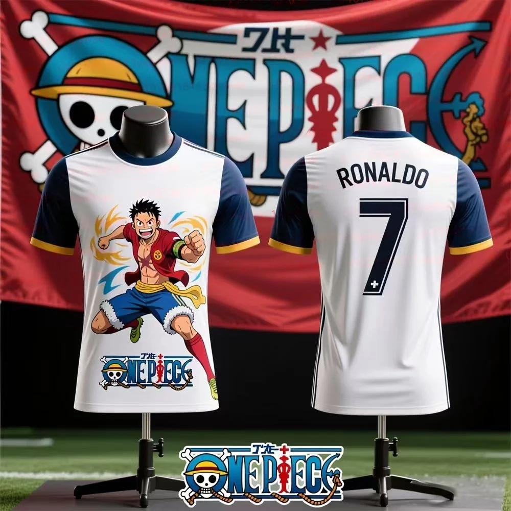 Conjunto Deportivo de Fútbol de Anime Japonés Bandai 2026, Edición Especial España, Holgado, de Secado Rápido, Transpirable y Cómodo, para Combinar en Familia