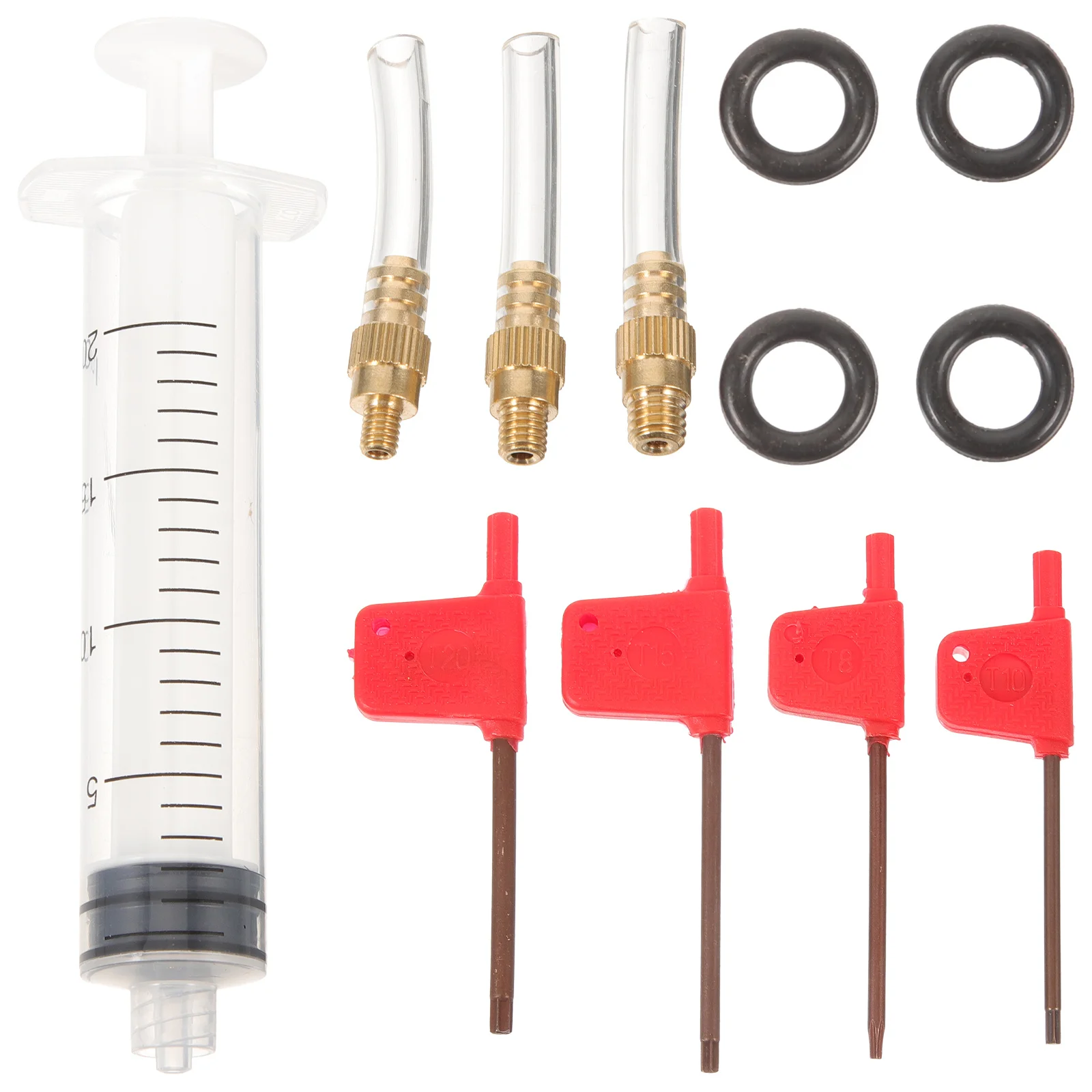 

1Set Bike Brake Bleed Set Bicycle Tool Portable Kit Precise Oil Injection Head for Cycle Brake Repair Mountain Bike