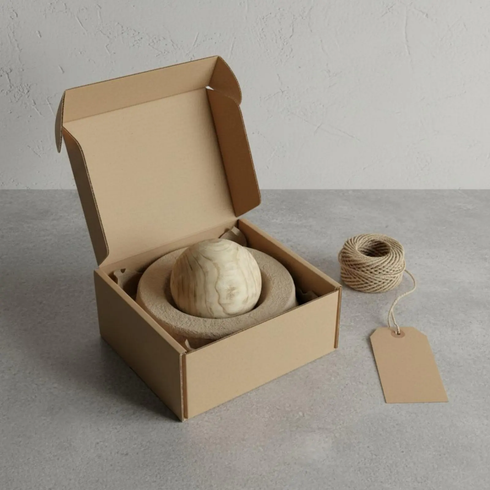 

Natural Imperfection Wood Sphere Nordic & Design Desktop Sculpture House Decoration Handmade Floor Decoration Minimalist Design