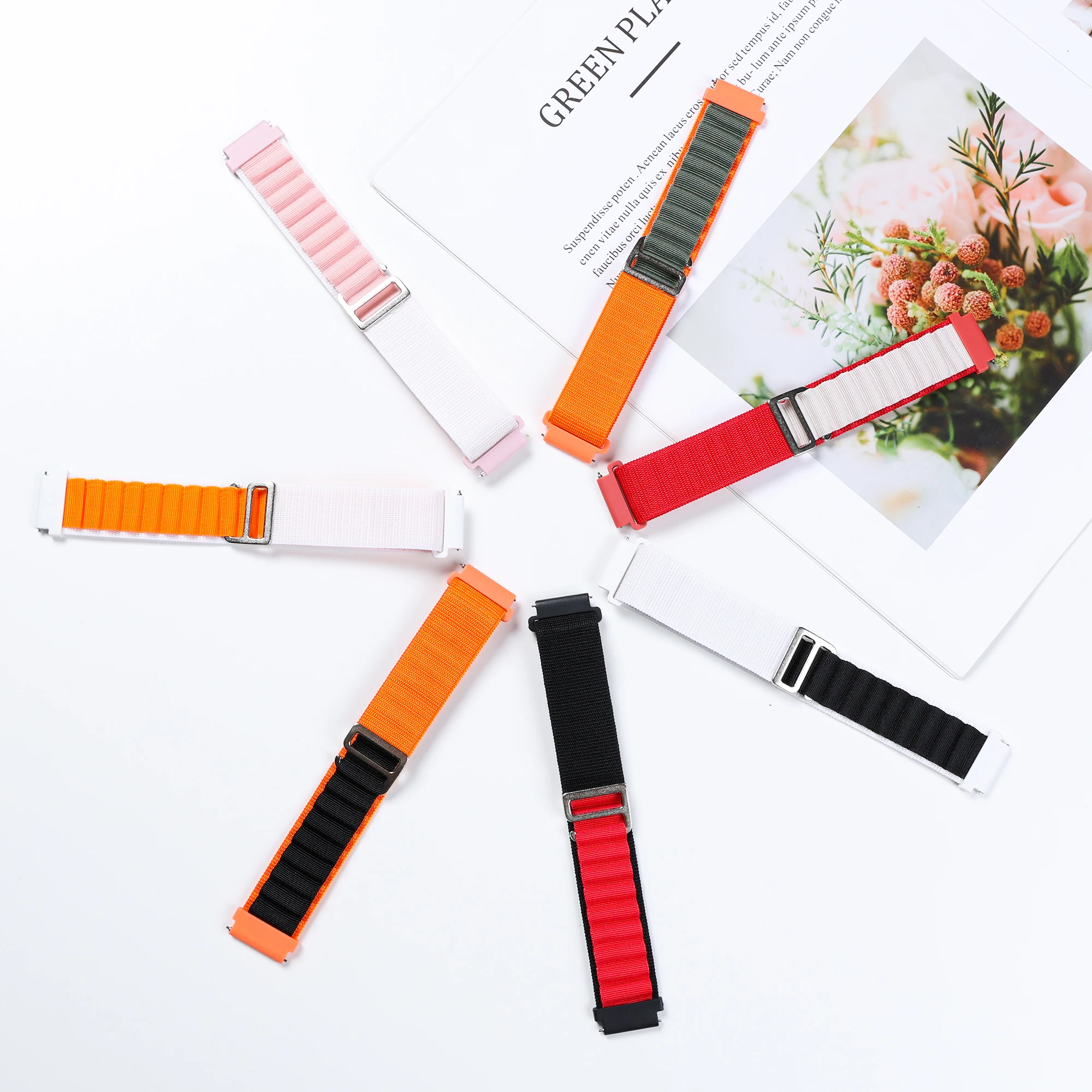 Новый спортивный нейлоновый ремешок с петлей для Garmin Forerunner 735XT 735 230 235 620 630, браслет для умных часов, спортивный браслет Correa