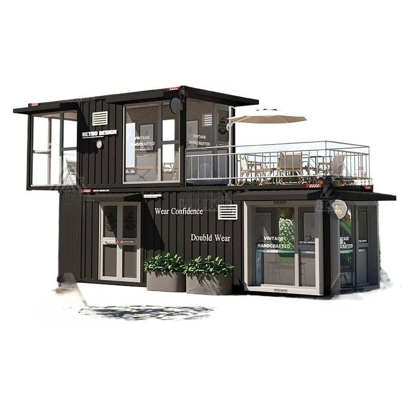 Container mobile house Customized activity house Homestay office Glass mobile shop Simple house