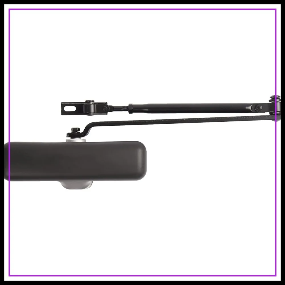 

Heavy Duty Residential Door Closer UL Listed, Matte Black