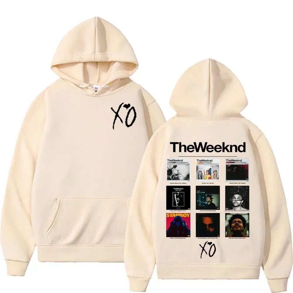 Rapper The Weeknd Album Cover Grafik-Hoodies für Männer und Frauen, Modische Hip-Hop-Pop-Musik-Sweatshirts, Körperwärmer, Komfort-Hoodie-Pullover – Detail 6