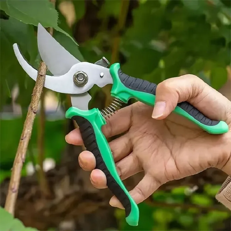 Garden Pruning Shears: Multifunctional Pruner with Stainless Steel Blade for Trimming, Gardening & More!