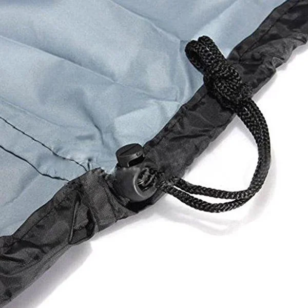

170cm Waterproof Bbq Cover Black Heavy Duty Exquisite Workmanship Storage Bag Protects from Rain Leaves Bbq Cover