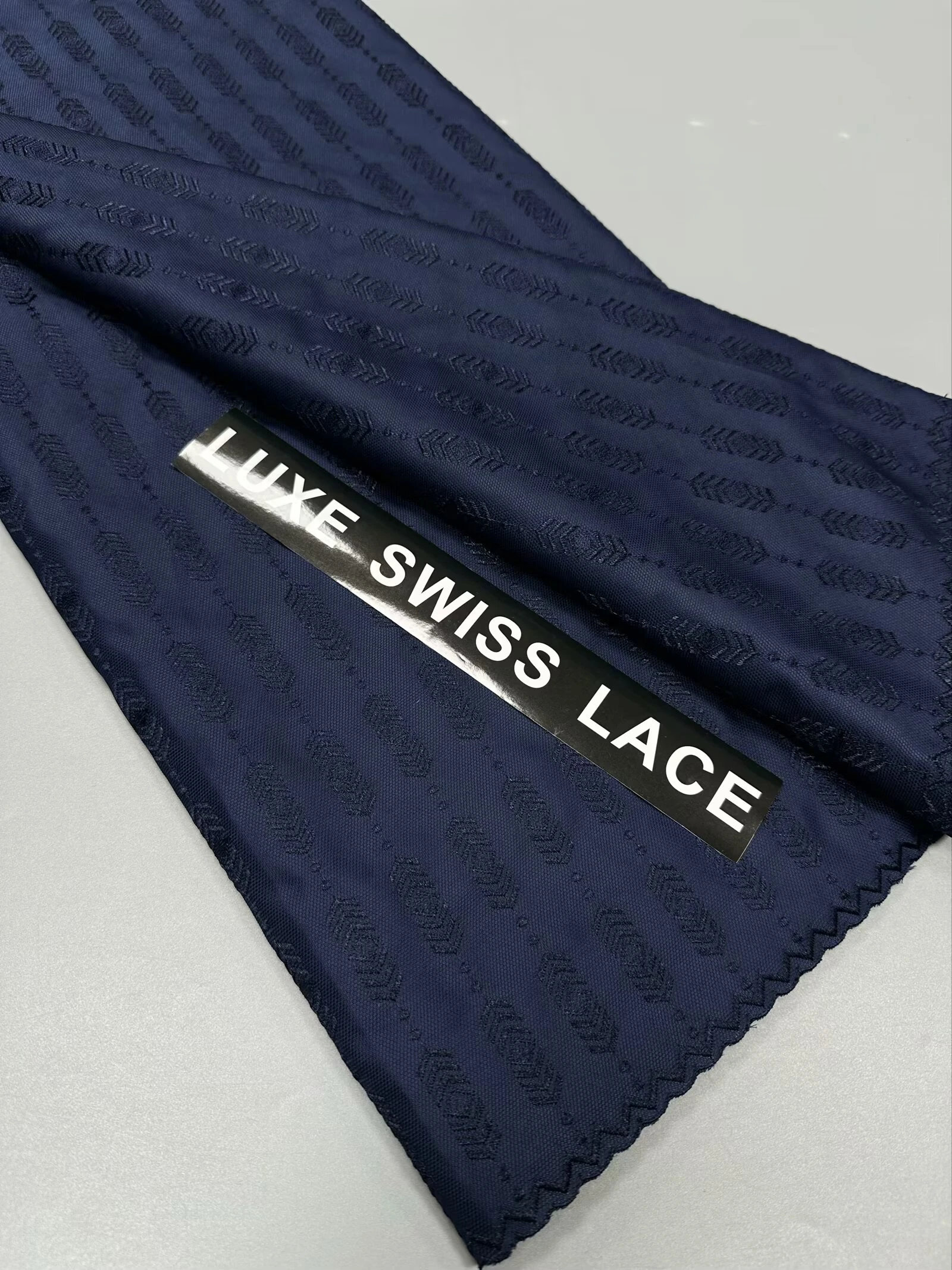 African Nigerian 100%Cotton Polish Luxe Satin Embroidery Fabric 2025 High Quality Swiss Voile Lace Material For Men Dubai Style