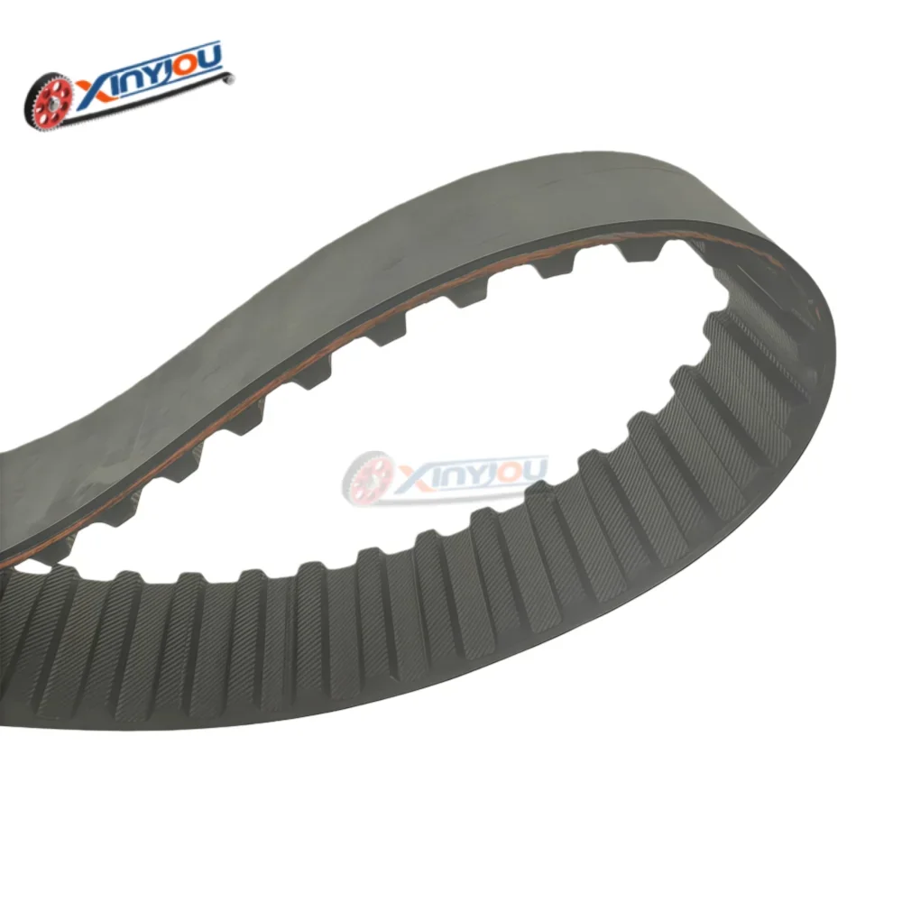 สายพานไทม์มิ่งยาง T10 ระยะห่างฟัน 10 มม. ความกว้างสายพาน 15/20/25/30/40/50 มม. ตัวเลือกความยาว 160/260/340/360/370/380/40~~800~มม.