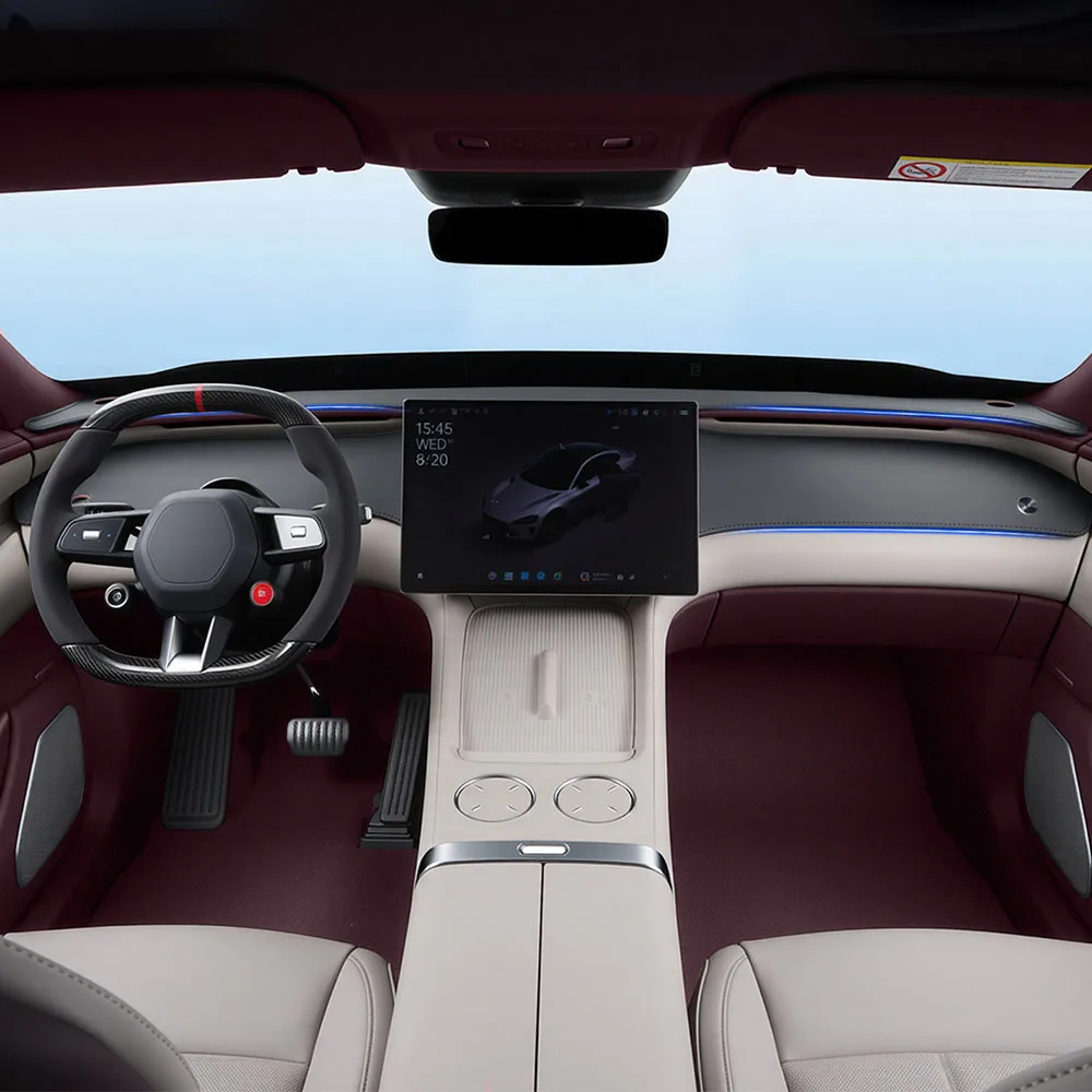 

3 шт. приборная панель, световая защитная панель для Xiaomi YU7 YU 7 2025 2026, защитный чехол для дистанционного ключа, аксессуары для модификации автомобиля