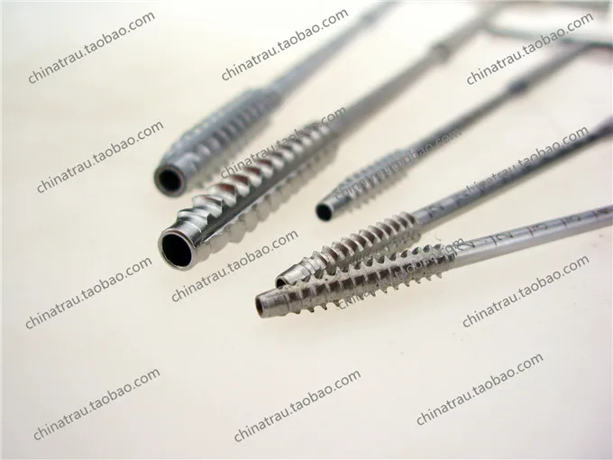 orthopedic instrument cannulated tapping Cancellous Hollow tap Upper lower limb cannulated bone screw Thread tap T type handle