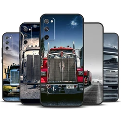 Cool Heavy Truck Car Phone Case For Samsung Galaxy S23 S24 Ultra S22 S20 S21 FE Note 20 10 S8 S9 S10 Plus Cover