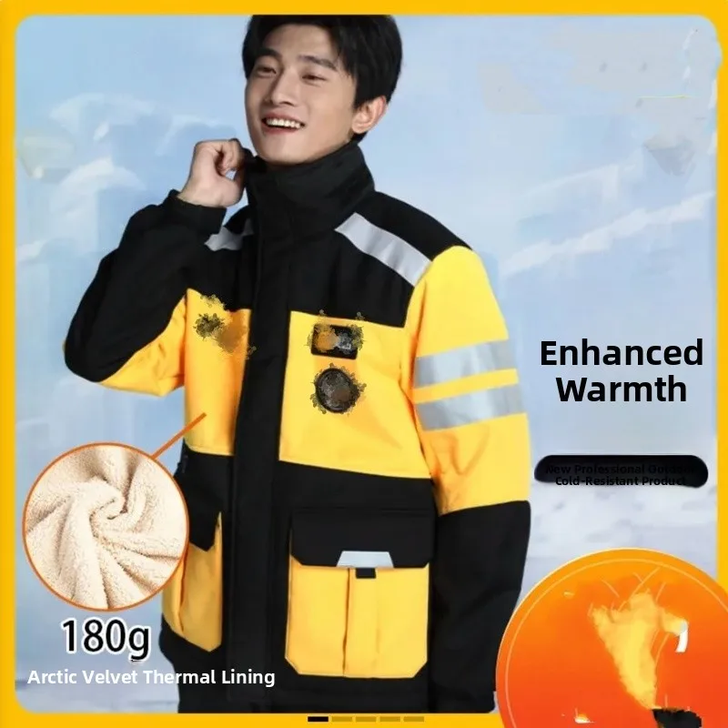 

Утепленная теплая зимняя куртка из флиса для мотоциклистов, повседневное пальто с длинными рукавами для молодежи, из полиэфирного волокна