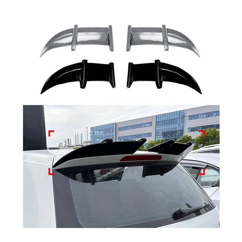 

Спойлер заднего багажника автомобиля, крыло для VW Golf 7 MK7 2013-2019, AK-стиль, верхнее крыло багажника, спойлер на крыло багажника