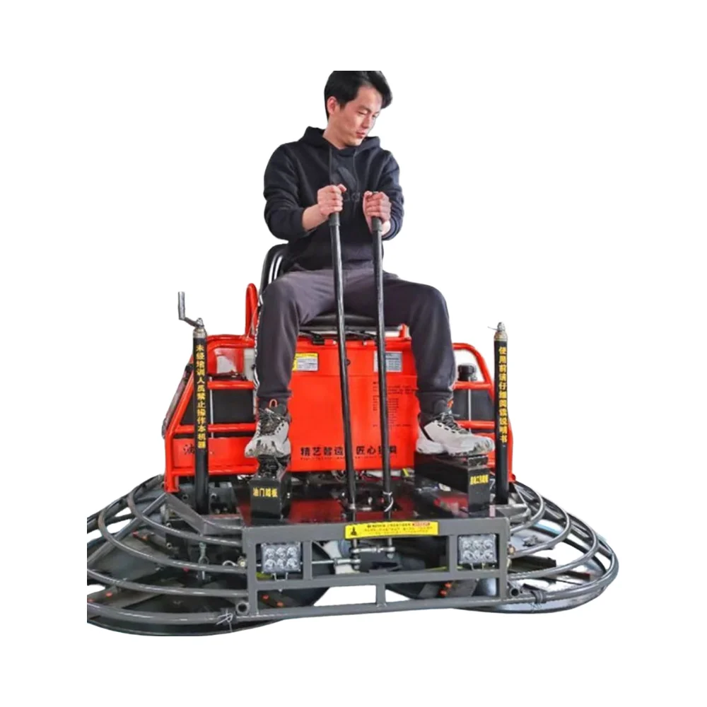 Talocheuse à deux disques moto - Power Trowel Concrete avis et prix