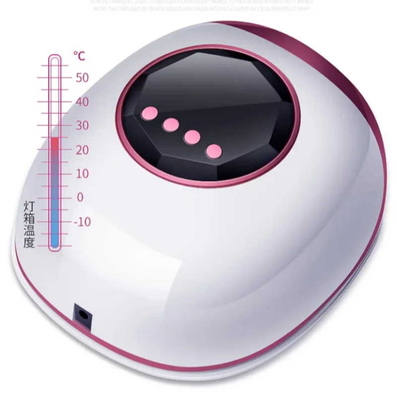72W Nail Light 30 LEDs UV Lamp High Power Fast Curing With Smart Sensor Timer Nail Dryer For Gel Polish Manicure Tool Dropship