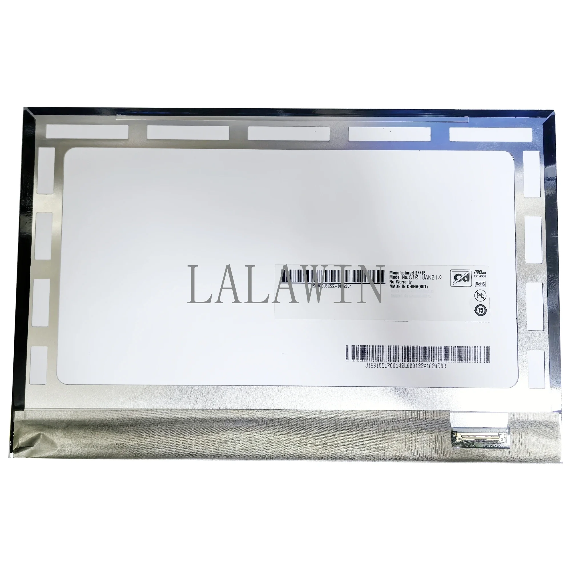 G101UAN01.0 10.1นิ้ว1920x1200แผงหน้าจอแสดงผล LCD แบบดั้งเดิม
