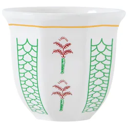 Palm Tree Arabic Ceramic Coffee Cup Middle Eastern Turkish Black Tea Cup Latte Espresso Cappuccino Cup