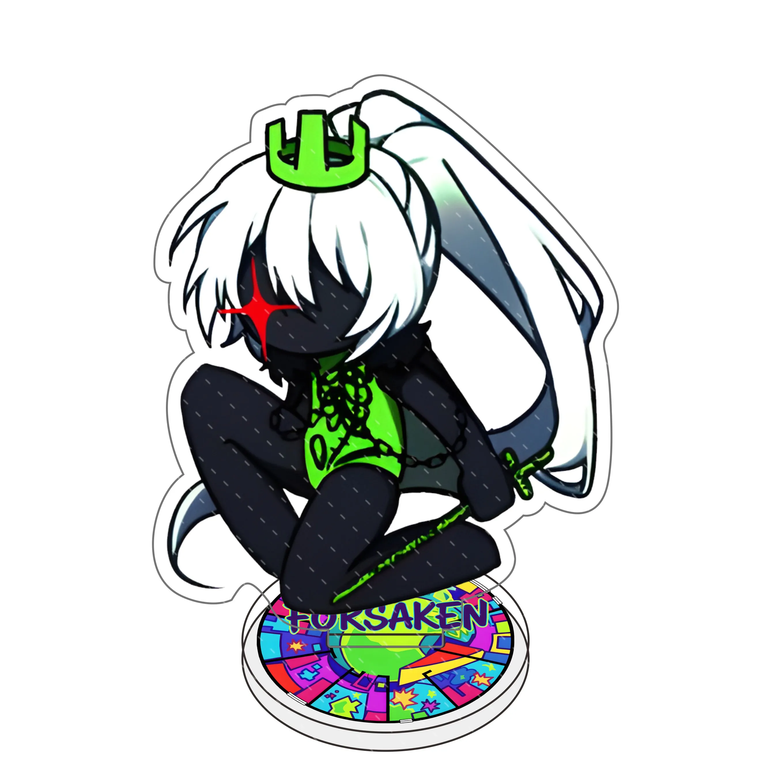 Forsaken الاكريليك المدرسة 10 سنتيمتر لعبة ضيف 1337 Noob Shedletsky جون دو c00lkidd إليوت تشيبي الألعاب هدية سطح المكتب الحلي #2