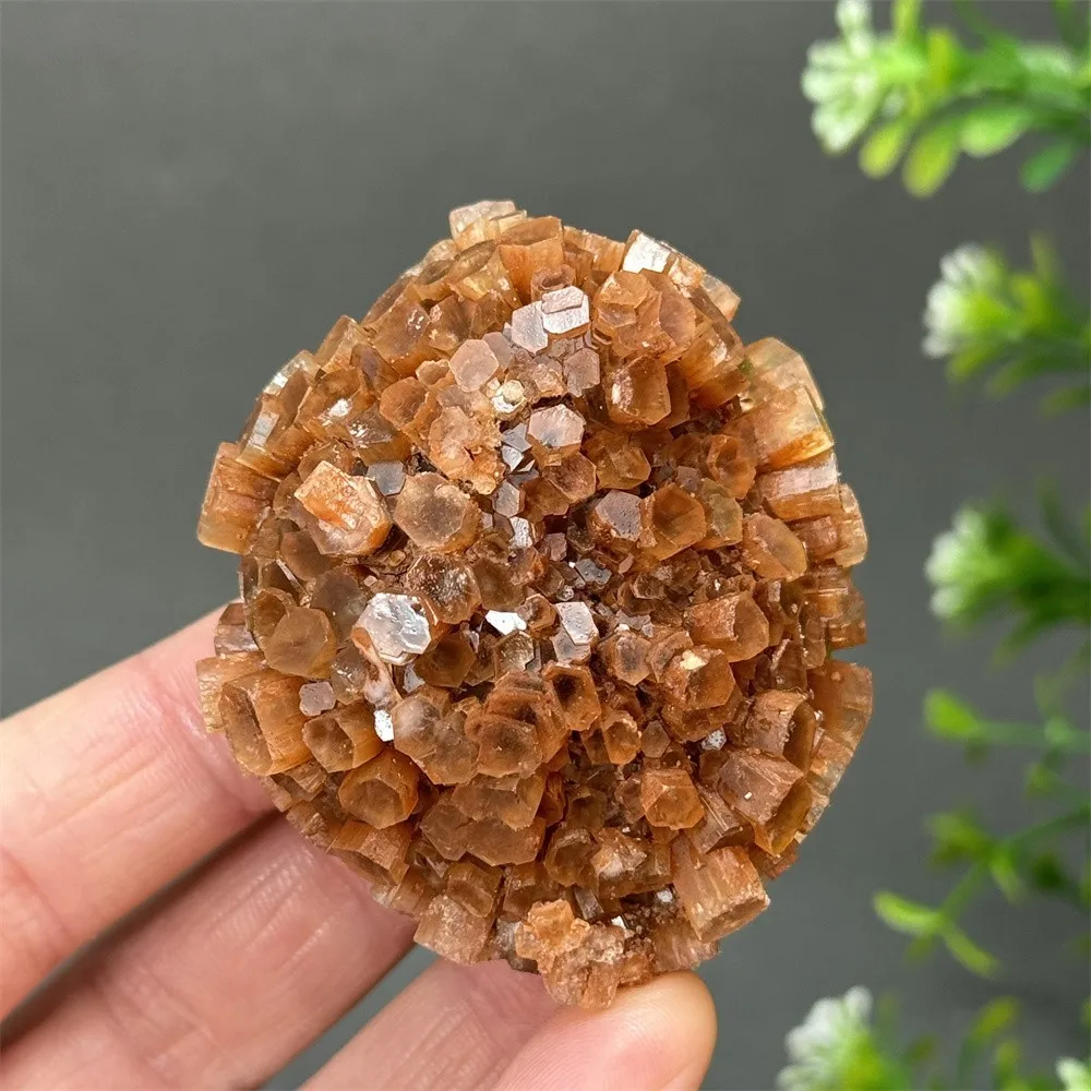 

Natural Rare Orange Aragonite Crystal Cluster Quartz Soft Stone Mineral Specimen Aura Meditation Healing Energy Home Decoration