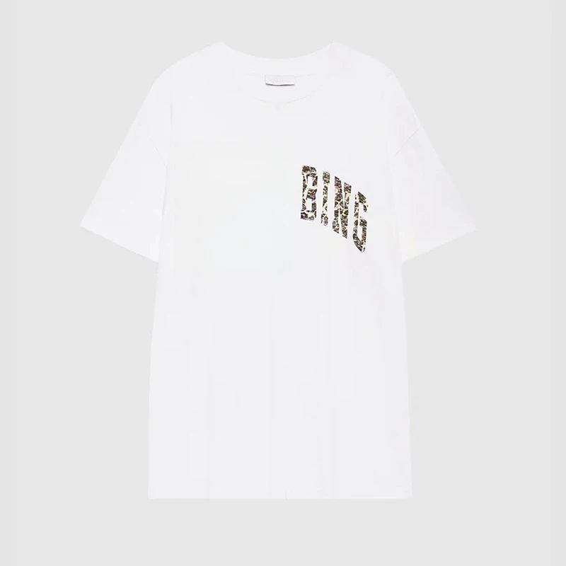 

Fashionable Women's Casual Short-Sleeved T-shirts O-Collar Streetwear Clothing for Women