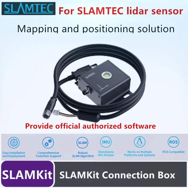 

SLAMKit Nine Axis IMU Inertial Navigation Module Software Authorization Scheme SLAM Positioning Mapping Compatible with ROS