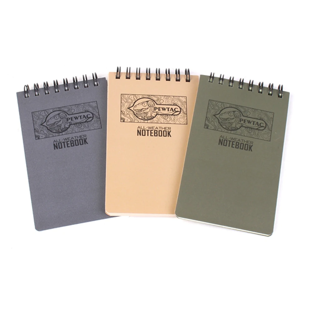 

PEW TACTICAL all-weather Waterproof Notebook (synthetic paper) EDC Spare Notebook, Rainproof And Waterproof
