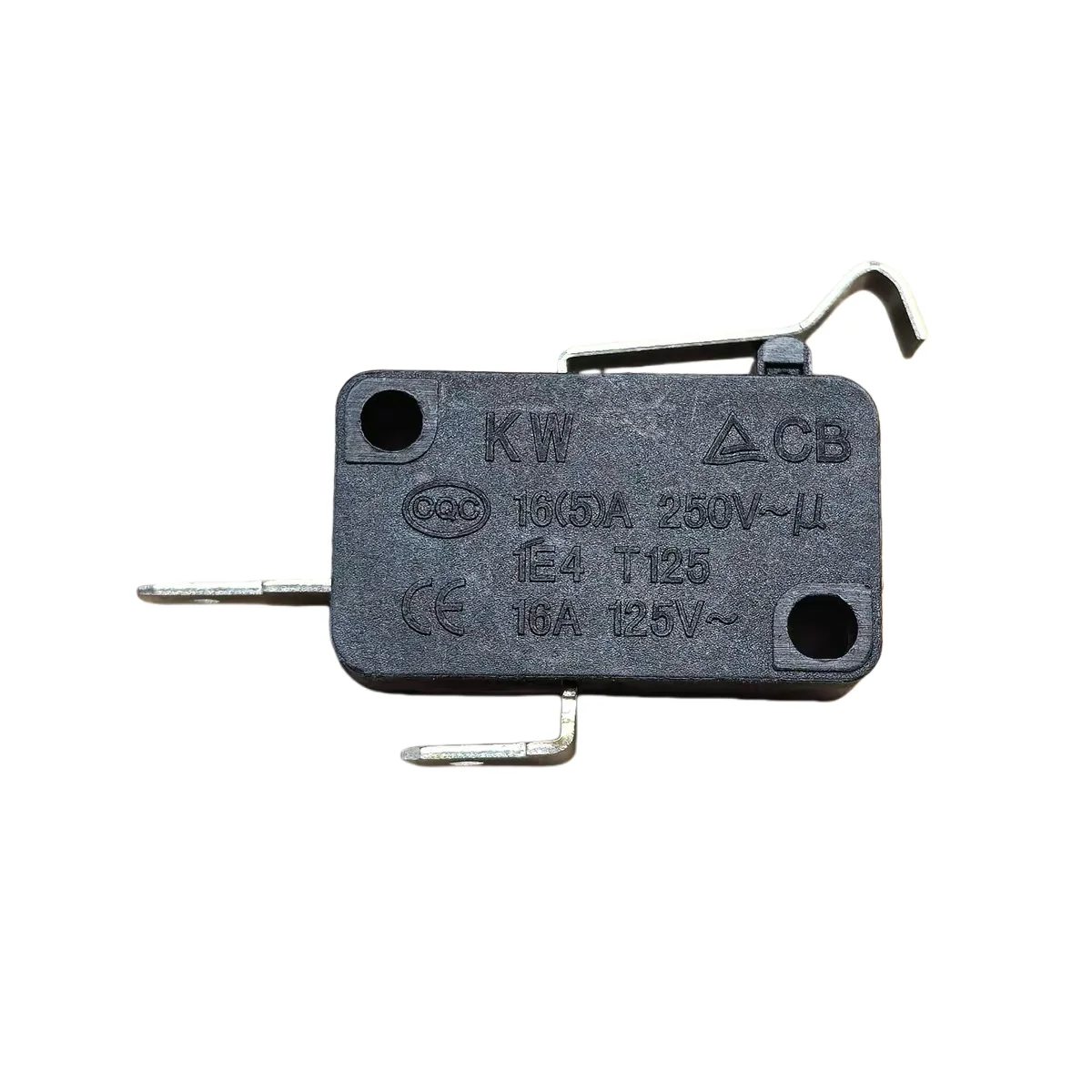 

1PCS/LOTS ultra high end silver dot micro switch normally open press on KW7-5C short handle small self resetting stroke limit 16