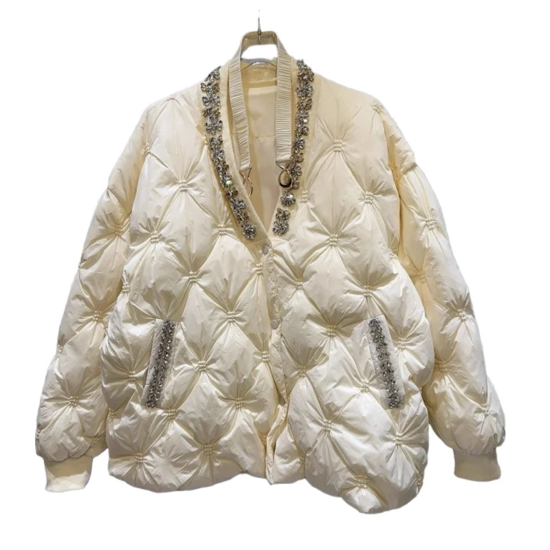 

Women New Fashion Loose Casual Cotton-Padded coat Waistband Pure Colour Outerwear Female 2026 Autumn and Winter Cotton jacket