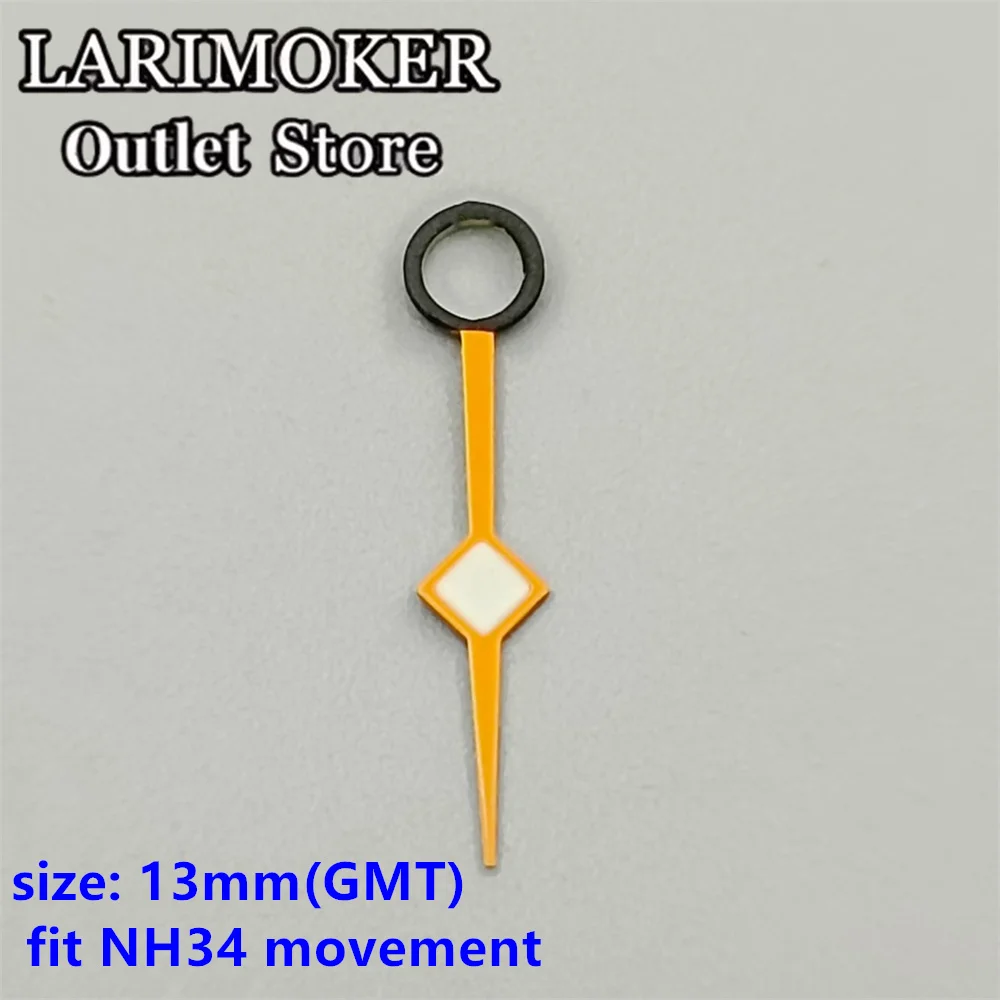 LARIMOKER Luminous GMT Watch Hands Fit Mingzhu DG 3804 NH34 ETA2836-2 Movement