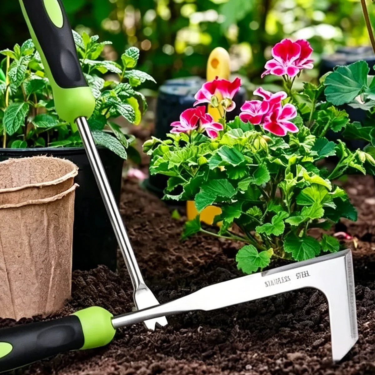 Two-Piece Set Stainless Steel  - Gardening Tools Target 评论和价格
