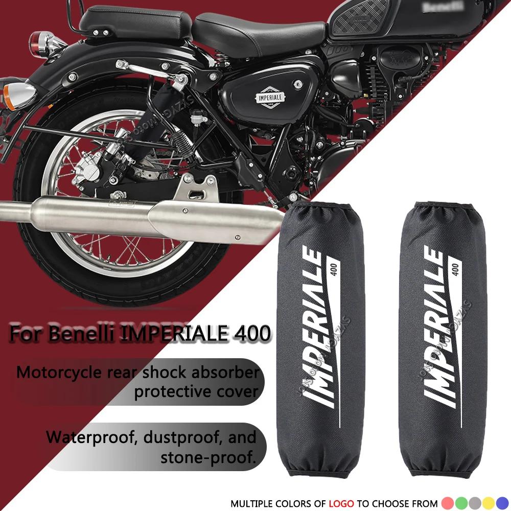 

For Benelli IMPERIALE400 Motorcycle leisure sports style rear shock absorber decorative cover Protect motorcycle shock absorbers