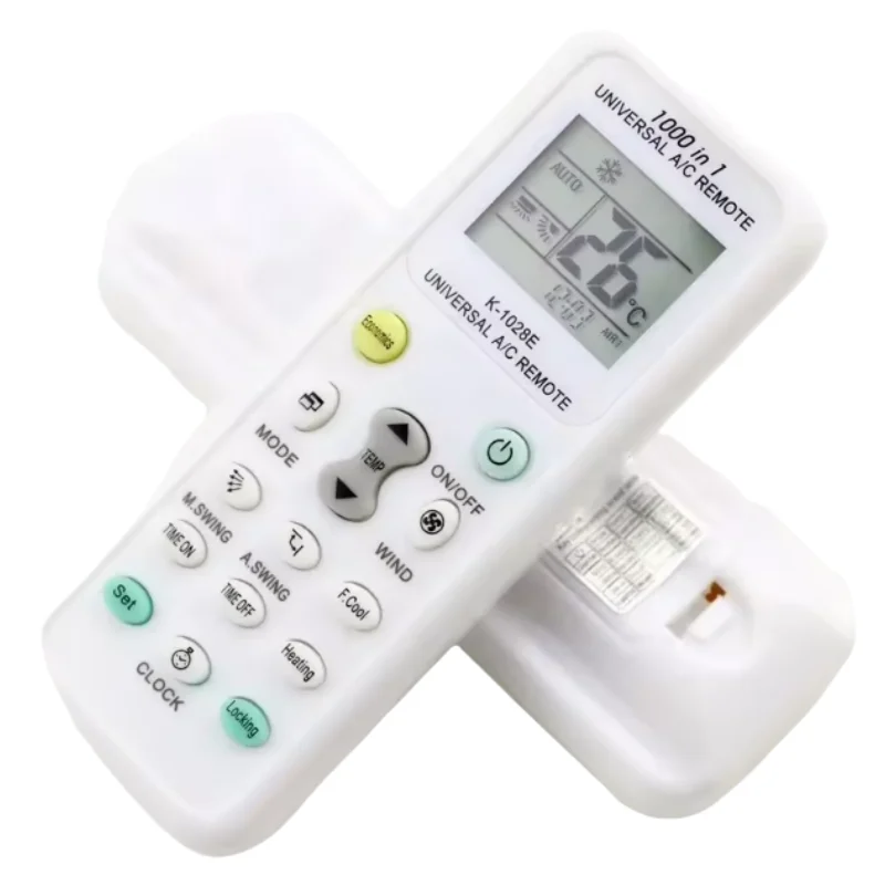 Mando a distancia Universal para aire acondicionado, 1000 en 1, K-1028E, CA, LCD Digital
