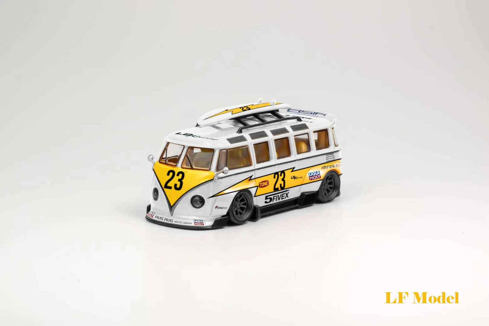 LF Model 1:64  T1 Kombi Flash No23 limited500 Diecast Model Car