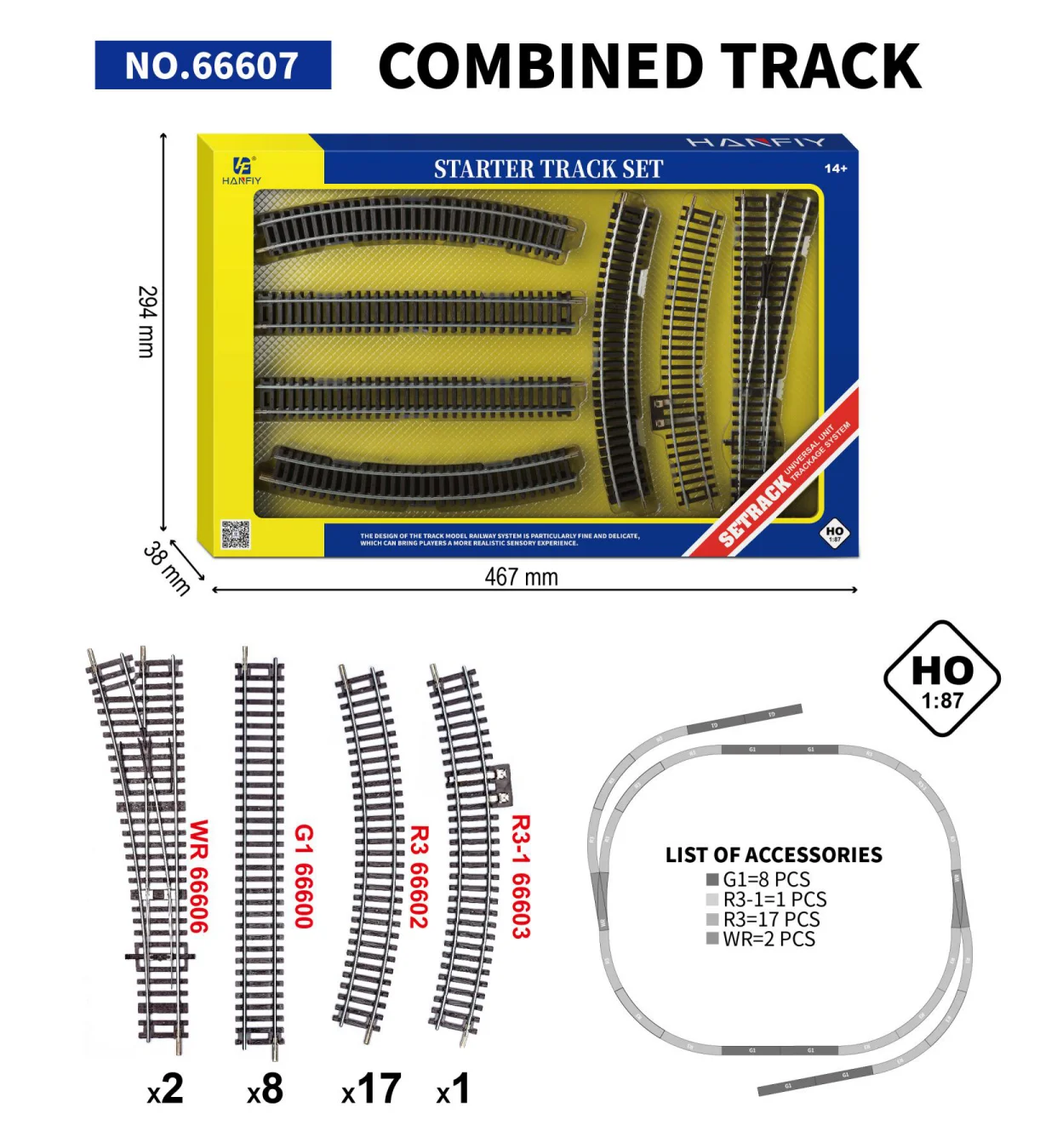 Ho Scale 1/87 Train Track Model Railway Accessories Nickel Silver Narrow Be Powered Gauge Curved Turnout Building Mockup