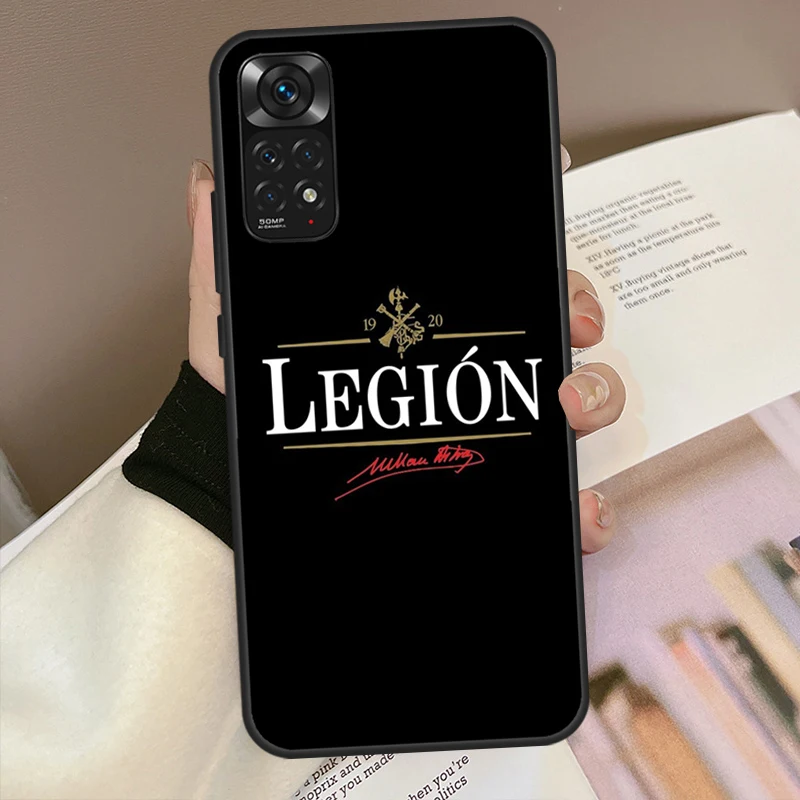 Spanish Legion For Xiaomi Redmi Note 10 Pro Case Cover For Redmi Note 11 Pro 8 9 8T 9S 10S 9T 9A 9C Case