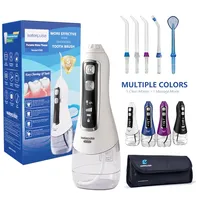 Waterpulse V580 Portable Water Flosser Cordless Oral Irrigator Dental Water Jet  6 Modes 320ML IPX7 Waterproof  Teeth Cleaner