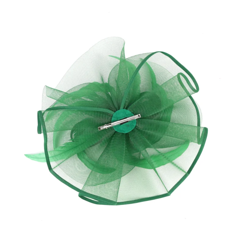Damen-Fascinator mit großer Blume, Kirche, Kentucky Derby-Hut, Royal Ascot, Rennzubehör, Stirnbänder, Fascinator, Braut-Teeparty – Detail 6