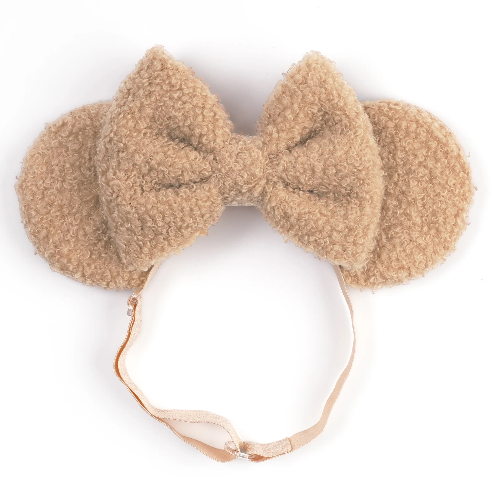 Verstellbares Lamm-Mausohren-Stirnband für Damen, 5" Schleife, Nylon-Haarband für Erwachsene & Kinder, Festival-Cosplay, DIY-Haaraccessoires – Detail 13
