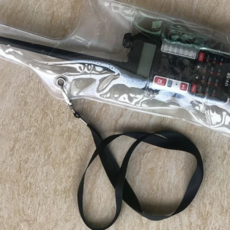 

Портативный водонепроницаемый непромокаемый чехол для рации Baofeng, защитный чехол для двусторонней радиосвязи