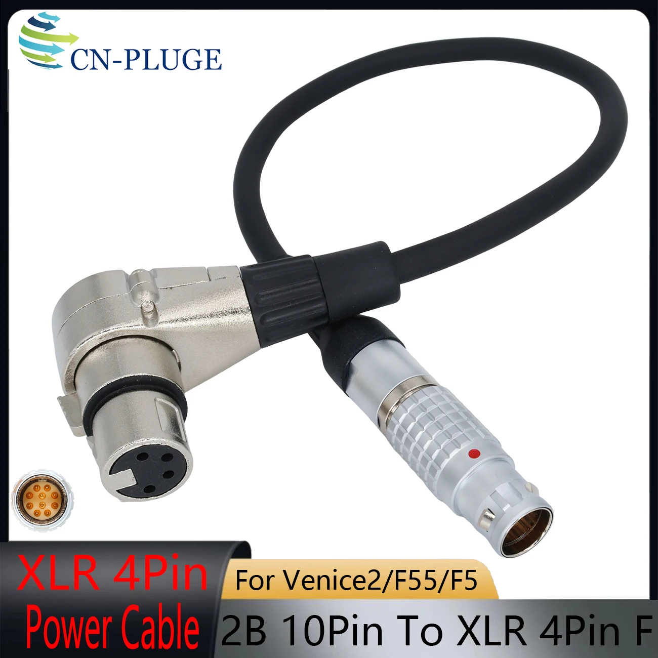 Cable For DJI Ronin 2 TB50 To XLR 4Pin Power Cable For SONY F55/ Venice 2/Canon C400/C500/C700 /Blackmagic URSA Mini Pro Camera