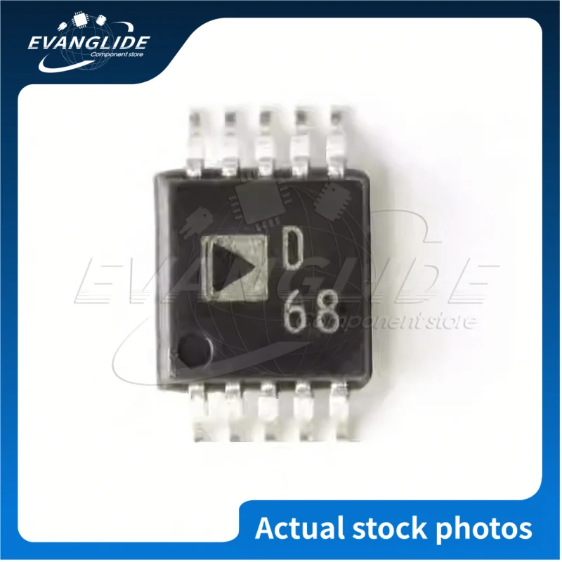 2 PCS/LOT 100% Original & New AD9833BRMZ AD9833BRM AD9833 D68 MSOP10 Programmable waveform generator chip In Stock Wholesale