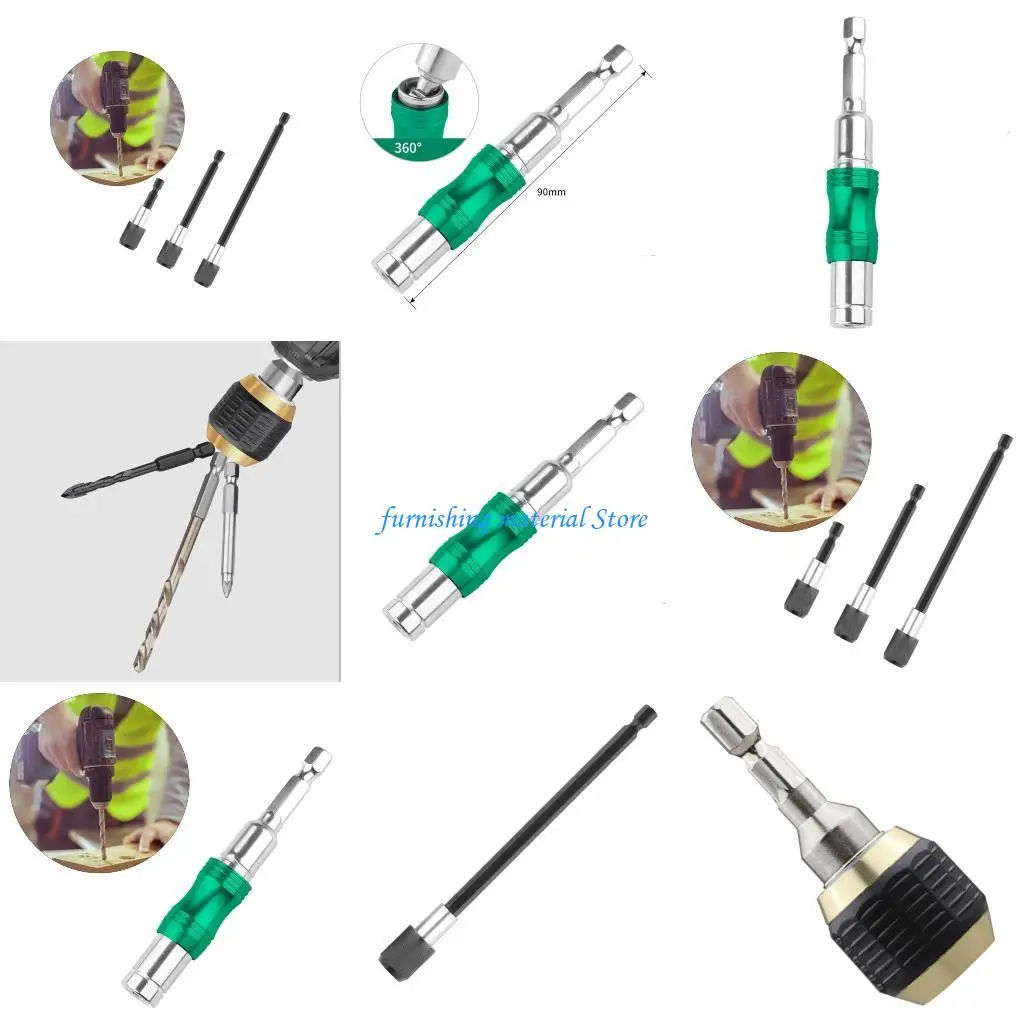 

Y5GD Drill Chucks Bit 1/4Inch Shanks Drill Chucks Fast Changings Converters