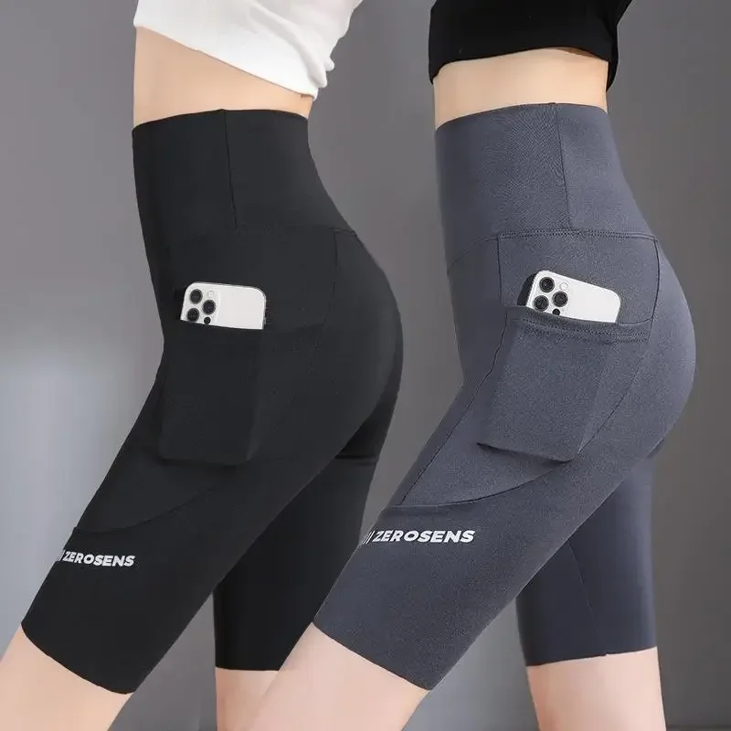 Women Sports Short High Waist Fitness Tights Yoga Legging Shorts Women Cycling Athletic Gym Running Yoga Shorts