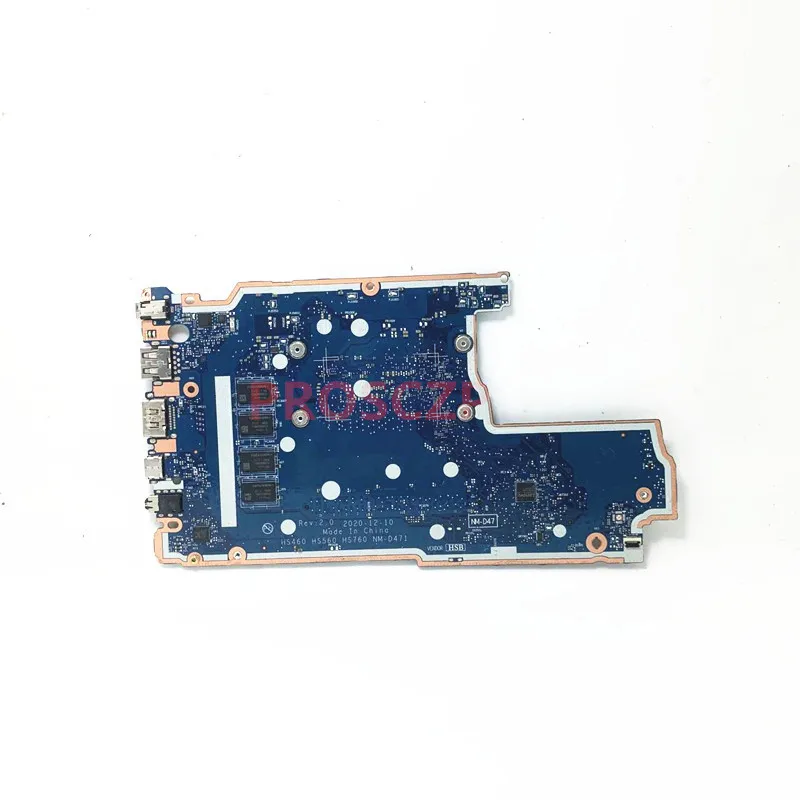 HS460 HS560 HS760 NM-D471 Mainbord For Lenovo IdeaPad 3 15ITL6 Laptop Motherboard With SRK0B 6305 CPU 100% Tested Working Well