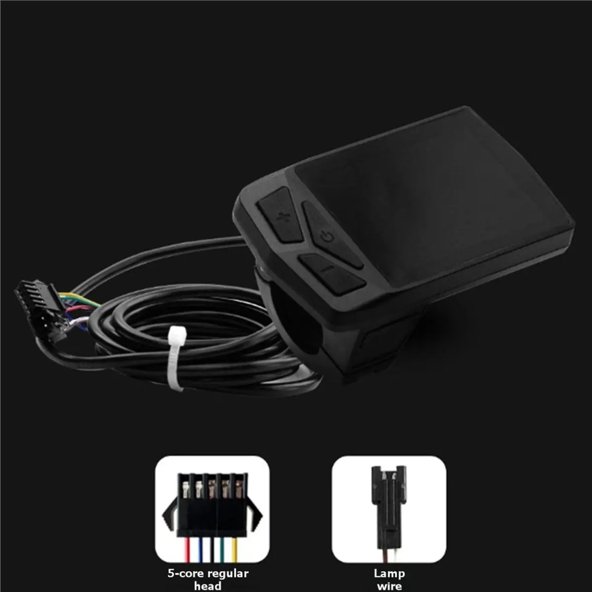 

(X07A) 36V 48V 30A 1000W Brushless Motor Controller+T24 Color LCD Kit for Electric Mountain Bike Scooter Modification